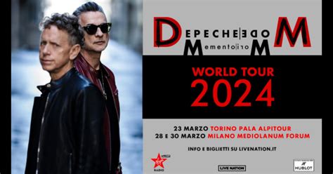 biglietti depeche mode 2024 torino